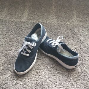 Keds Ladies Sneakers Size 8 Navy Blue